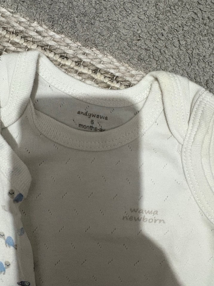 Erkek Bebek Pamuklu Kolsuz Body Seti - Görsel 3