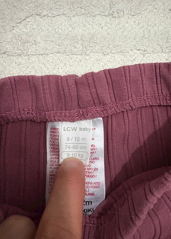 Mürdüm  Kız Çocuk Piliseli Pamuk Tayt - Görsel 2