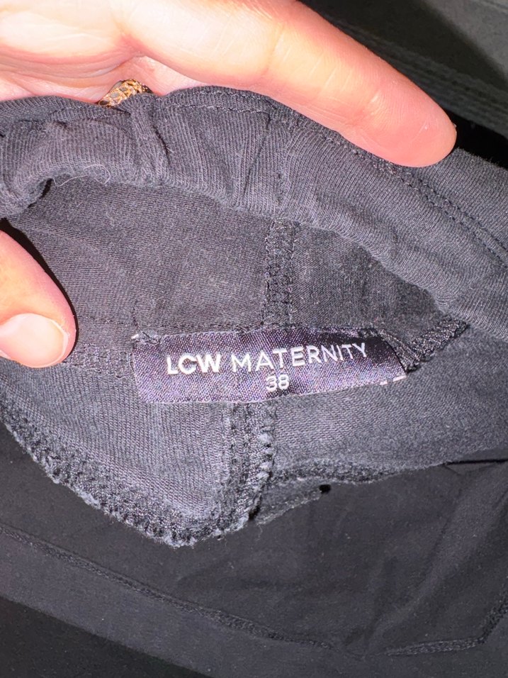 Siyah Hamile Denim Pantolon - Görsel 3