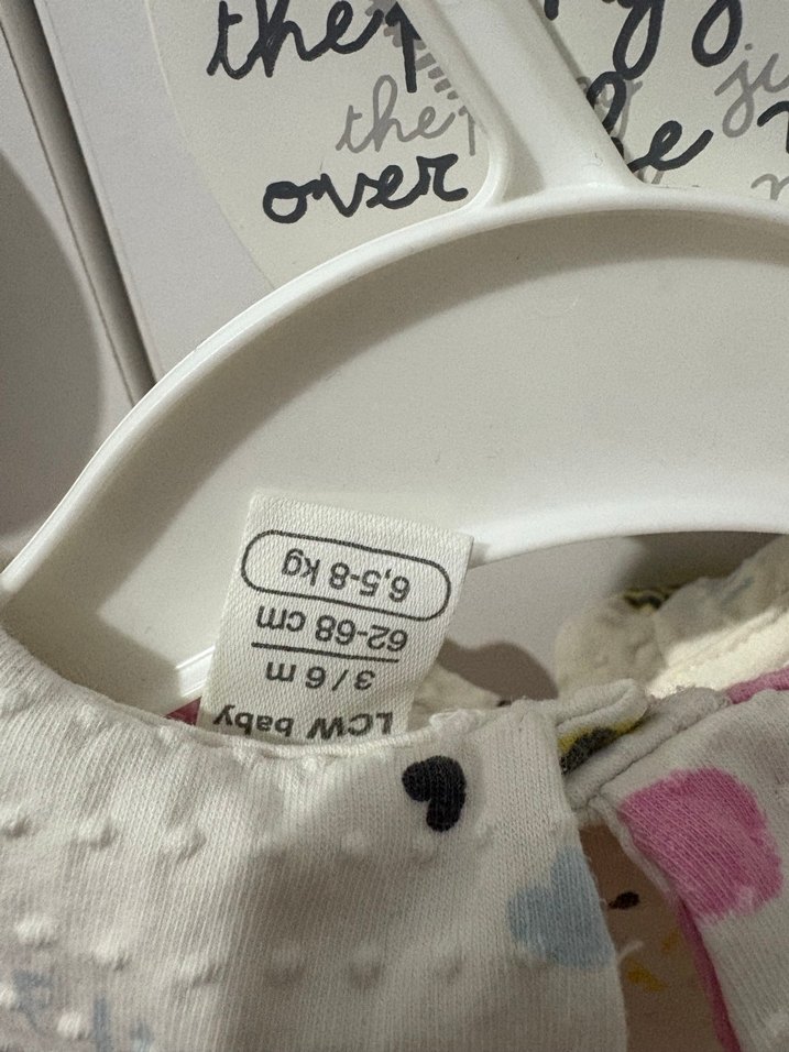 Tüllü Pamuk Kumaş Bebek Elbise - Görsel 3