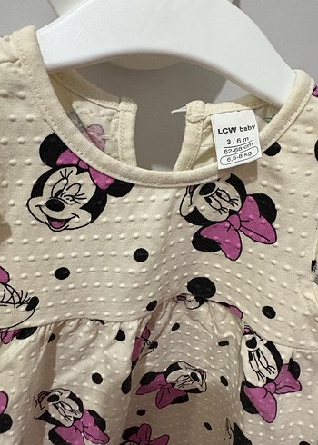 Disney  Bebek Kız Şort Tulumu - Görsel 3