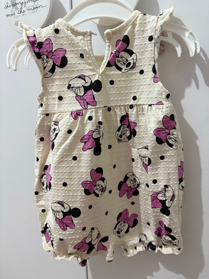 Disney  Bebek Kız Şort Tulumu - Görsel 4