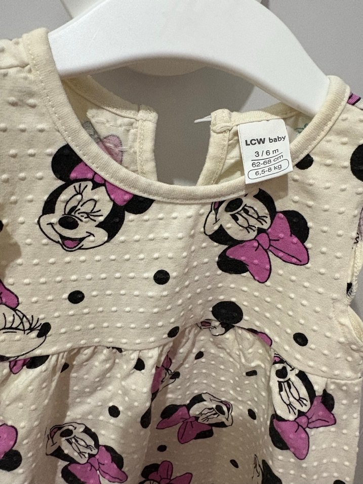 Disney  Bebek Kız Şort Tulumu - Görsel 3