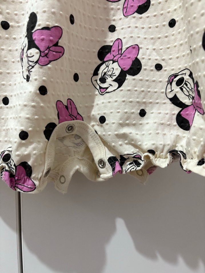 Disney  Bebek Kız Şort Tulumu - Görsel 2