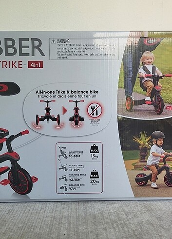 Beden Globber 4in1 Kirmizi