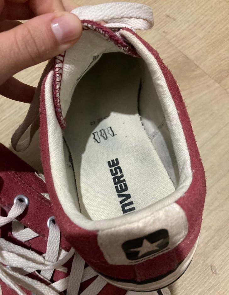 kırmızı converse ayakkabı - Görsel 2