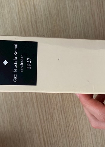 1927 Baskılı deri ciltli nutuk orijinal diliyle - Görsel 3