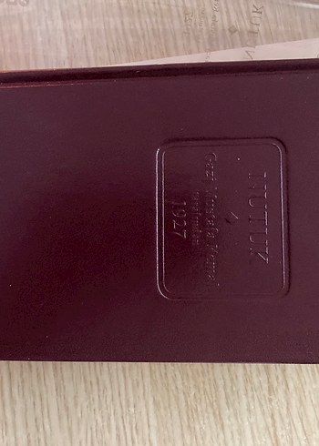 1927 Baskılı deri ciltli nutuk orijinal diliyle - Görsel 4