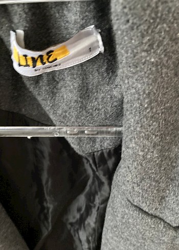 Gri Uzun Klasik Kaban - Görsel 3