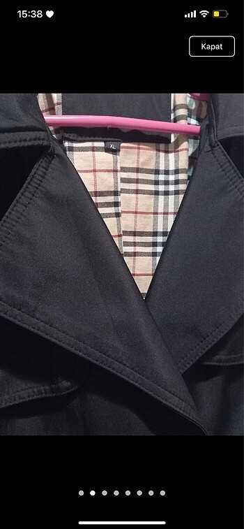 xl Beden Trençkot