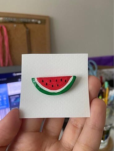 Karpuz Pin Broş