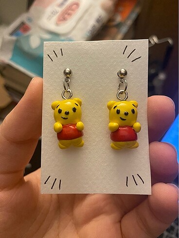 Beden Winnie the pooh küpesi