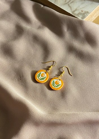 Portakal Çiçeği Küpe - Görsel 2