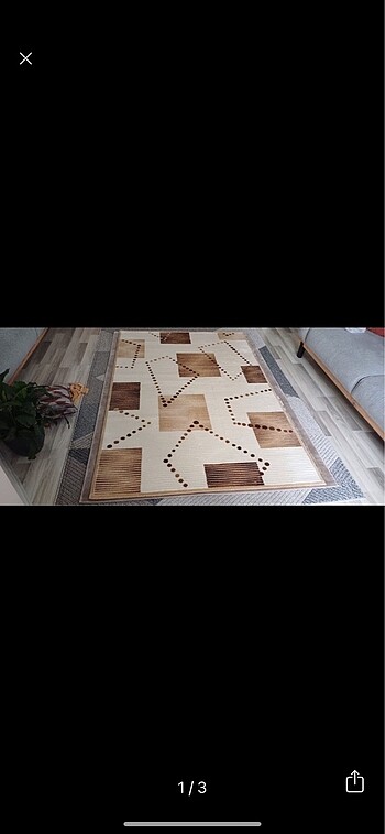 Bahariye 4 metre² halı 2 adet