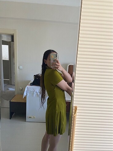 s Beden haki Renk Zara elbise