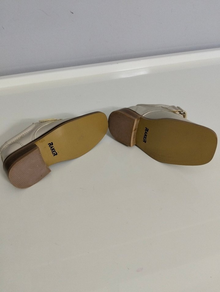 Bej Erkek Çocuk Klasik Tokalı Ayakkabı - Görsel 3