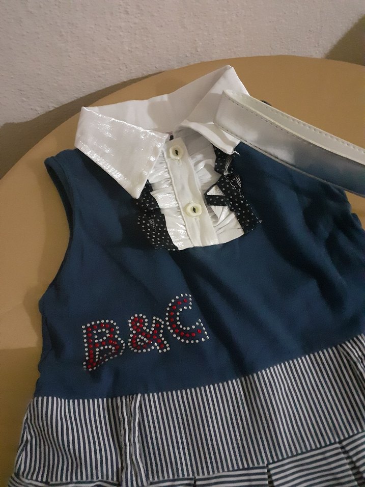 Tül detaylı elbise - Görsel 2