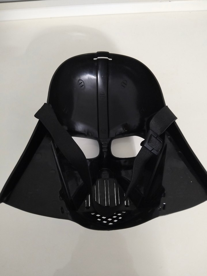 Siyah Darth Vader Aksiyon Figürü Maskesi - Görsel 2