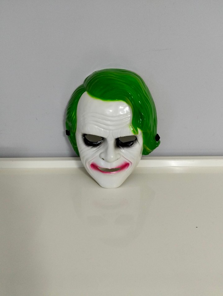 Renkli Joker Maske Aksiyon Figürü - Görsel 2