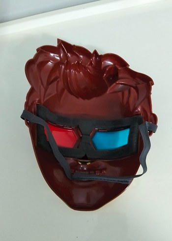 Renkli Sarı Aksiyon Figürü Yüzü - Görsel 2