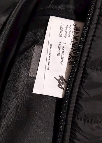 Erkek Siyah Kaban İGS - Görsel 5