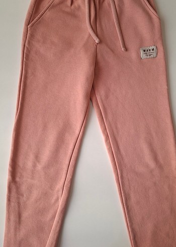 Pembe Pudra Çocuk Eşofman Altı 10-11 yaş
