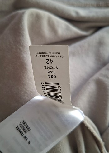 Park Bravo Elbise - Tensel Kumaş 42 Beden - Görsel 6