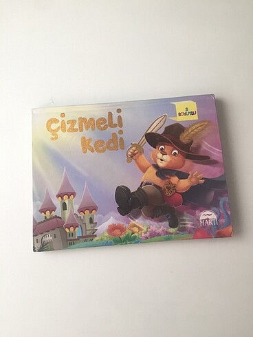 Üç boyutlu Çizmeli Kedi kitabı