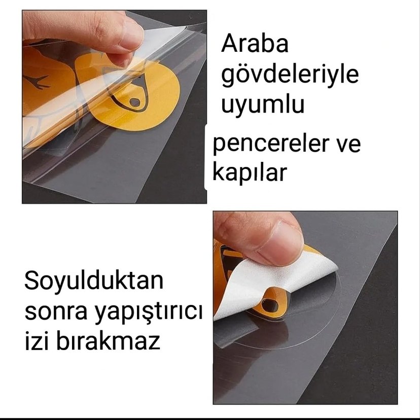 Siyah Baskılı Motosiklet sürücüsü stikerı - Görsel 5