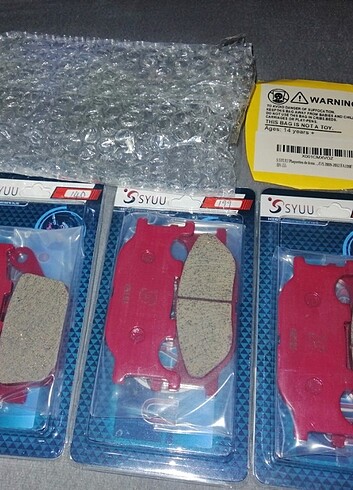 Motosiklet Fren Balatası uyumlu modeller açıklamada 3 çift 6 ade - Görsel 7