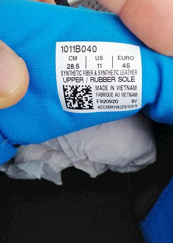 ASİCS GEL-CONTEND 7 Erkek Siyah-Mavi Koşu Ayakkabısı - Görsel 6