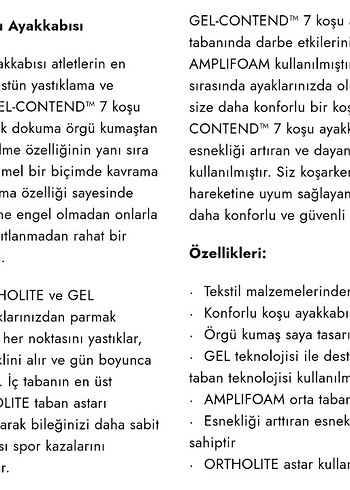 ASİCS GEL-CONTEND 7 Erkek Siyah-Mavi Koşu Ayakkabısı - Görsel 10