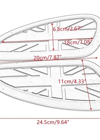 Motosiklet Silikonlu Depo Pedi - Tank Ped - Görsel 6