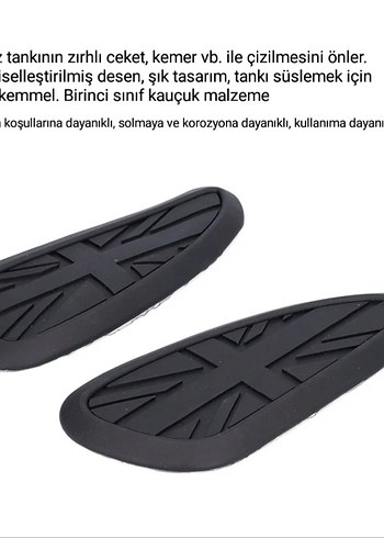 Motosiklet Silikonlu Depo Pedi - Tank Ped - Görsel 7