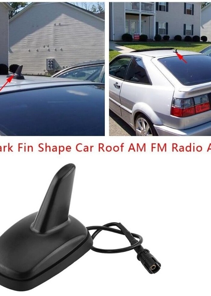 Köpekbalığı tipi Otomobil Anten - Görsel 3