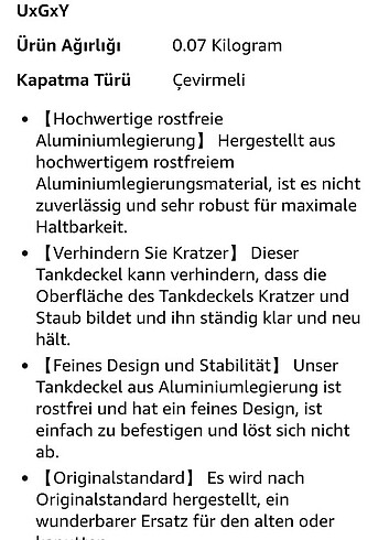 Motosiklet Benzin Depo Kapağı - Görsel 8