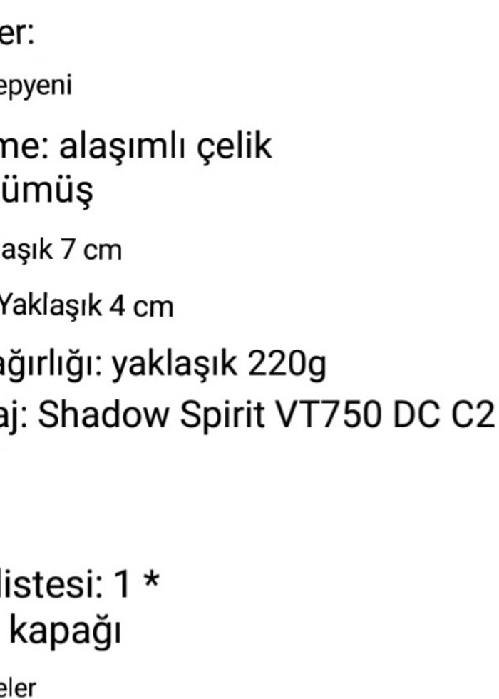 Motosiklet Kilitli Benzin Depo Kapağı - Görsel 5