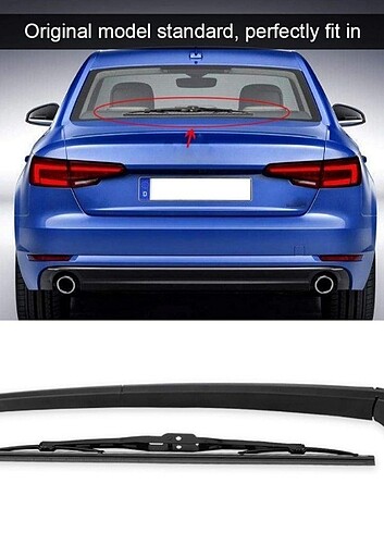 Audi A4, 8E, B6, B7 uyumlu Silecek takımı set - Görsel 3