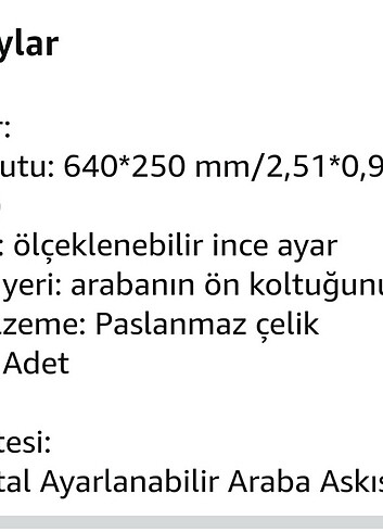 Araç içi, Koltuk elbise Askılığı - Görsel 5
