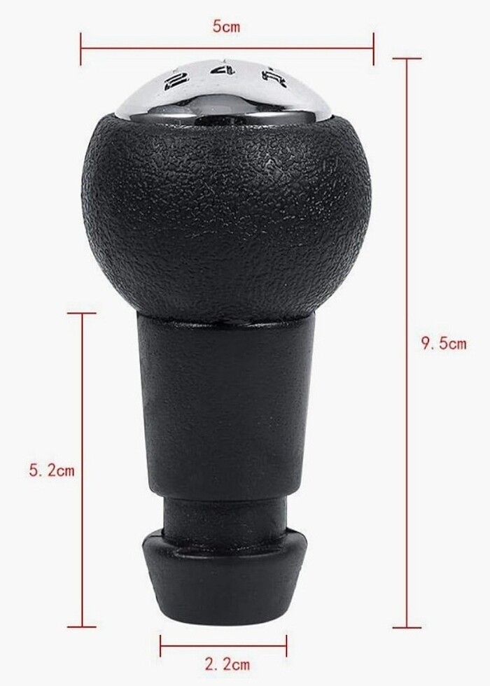 Peugeot ve Citroën uyumlu manuel Vites topuzu - Görsel 2