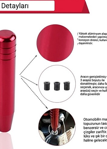 Evrensel uyumlu Modifiye Vites Çubuğu - Görsel 3