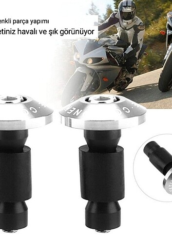 Motosiklet Gidon ucu Koruma Kapağı - Modifiye - Görsel 7