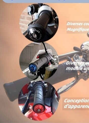 Motosiklet Gidon ucu Koruma Kapağı - Modifiye - Görsel 3