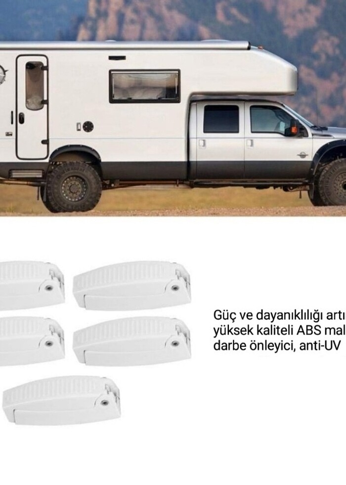 Otobüs - Karavan vs Bagaj Kapısı Tutucu - Görsel 4