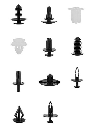 415 parça Araç Klips, Vida, Somun, Tutucu - Görsel 3