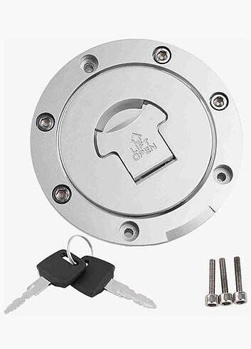 Honda Motosiklet Yakıt Deposu Kapağı Anahtarlı - Görsel 2