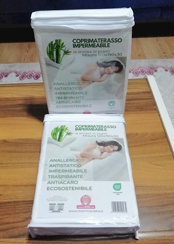 Bambu Malzeme Su Geçirmez Yatak Koruyucu 120x190x30= 1.5 Kişilik - Görsel 3