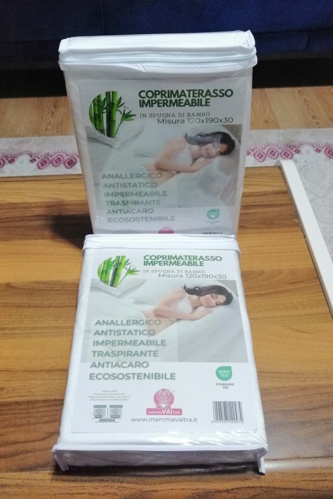 Bambu Malzeme Su Geçirmez Yatak Koruyucu 120x190x30= 1.5 Kişilik - Görsel 3