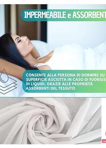 Bambu Malzeme Su Geçirmez Yatak Koruyucu 160x190x30 Çift Kişilik - Görsel 7