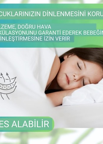 Bambu Malzeme Su Geçirmez Yatak Koruyucu 80x190x30 Tek Kişilik - Görsel 6